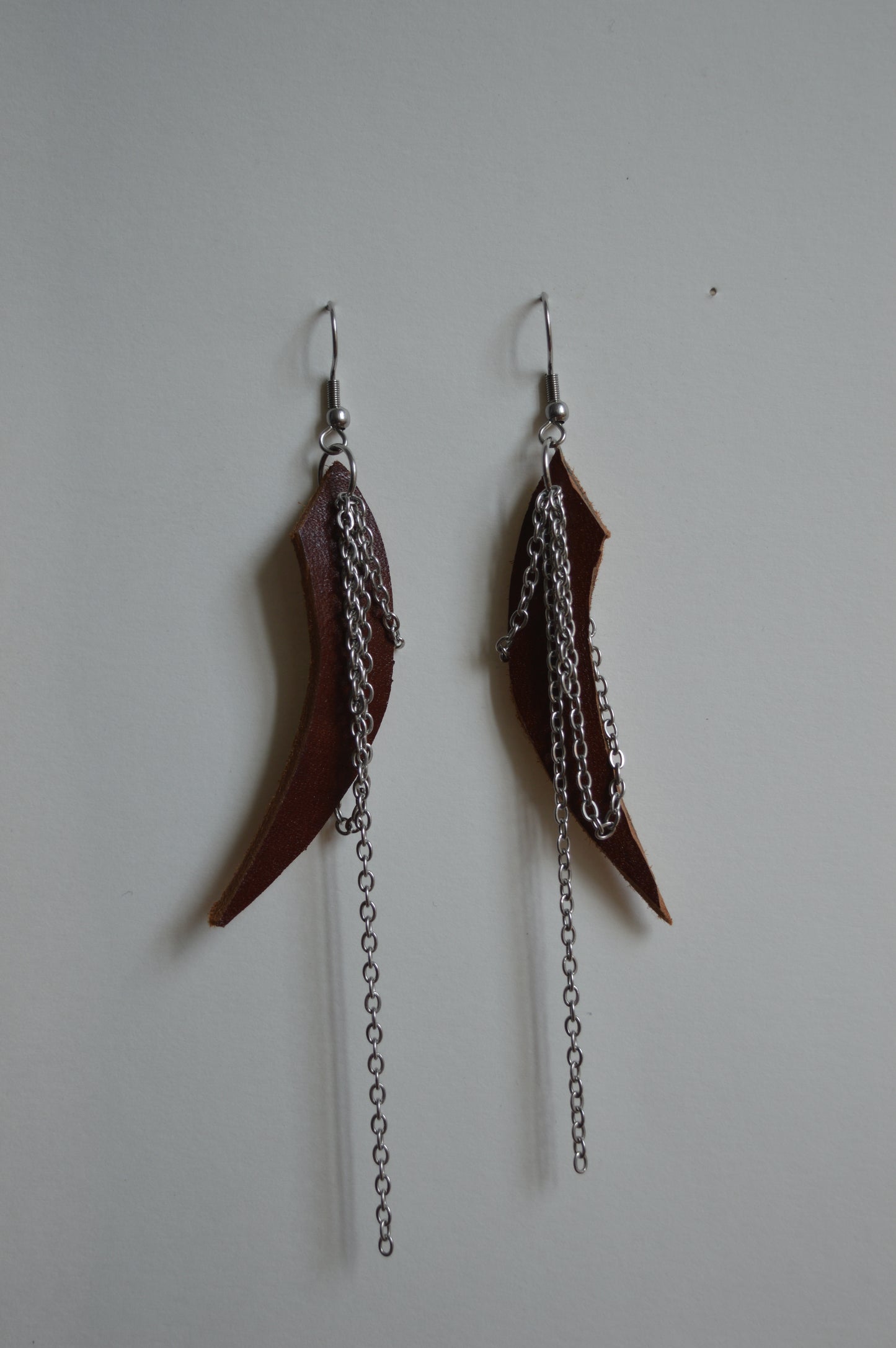 leather earrings no.6