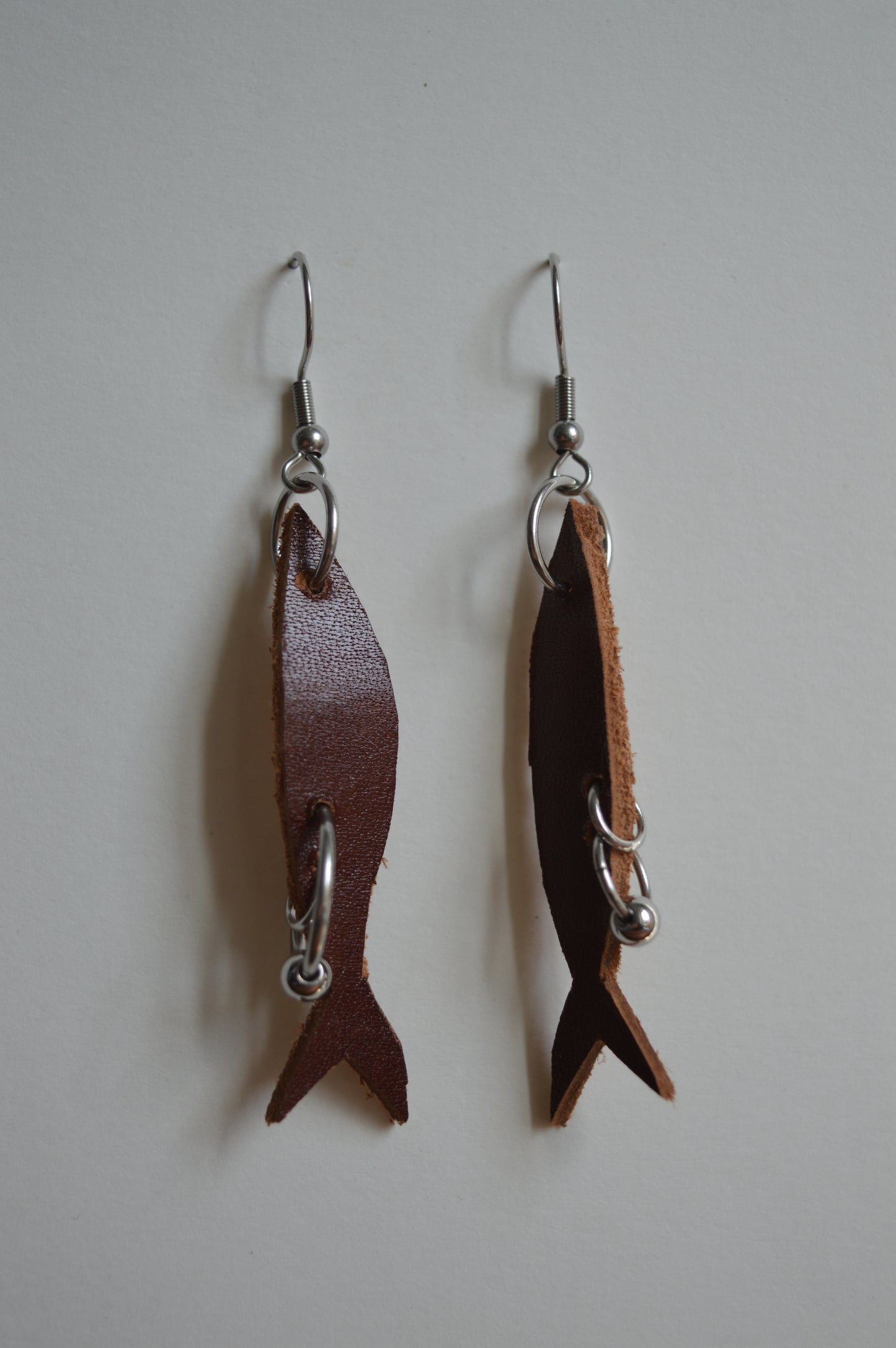 leather earrings no.5
