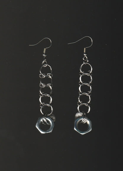 chainmail earrings no.2