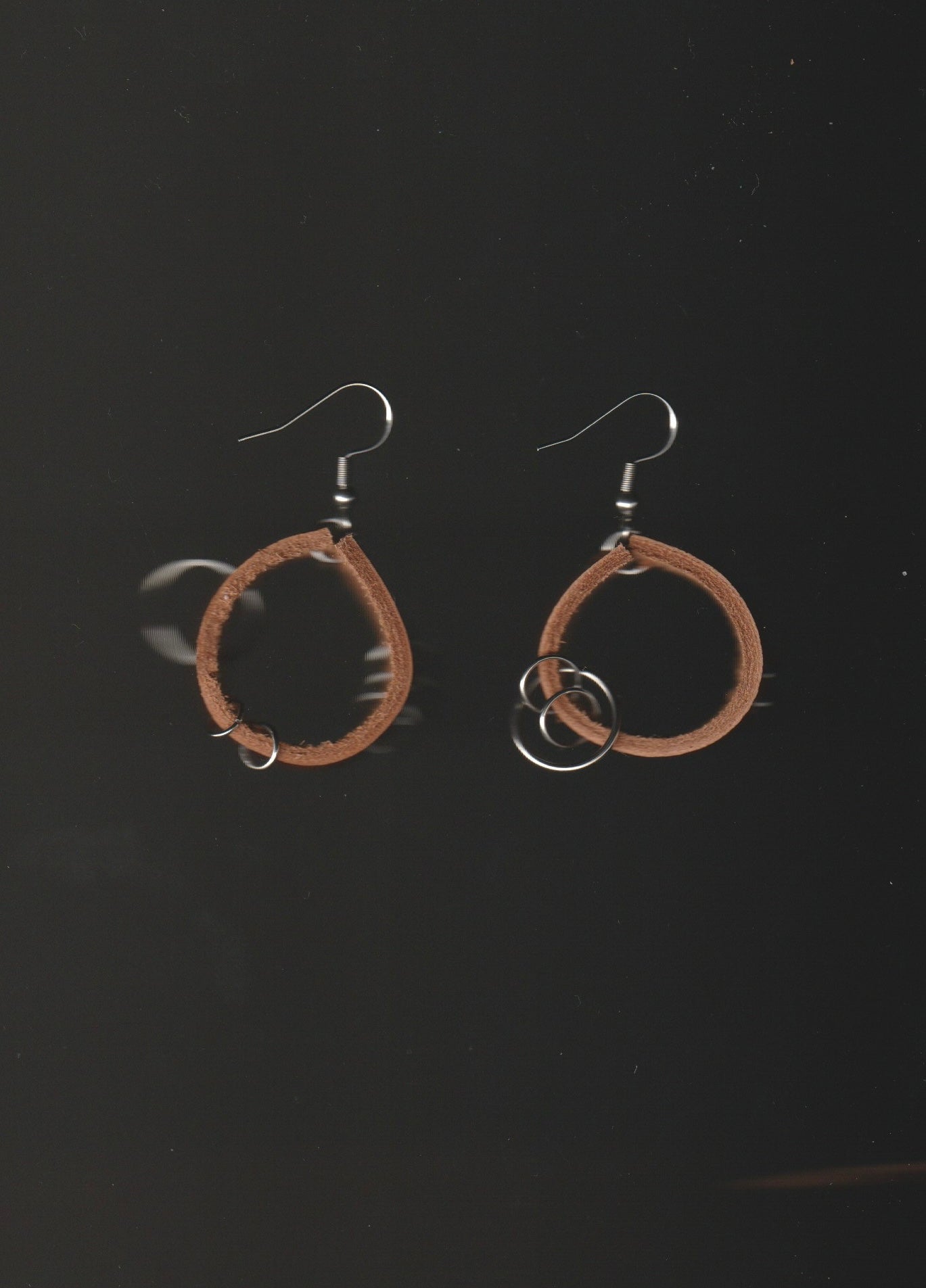 leather earrings no.3