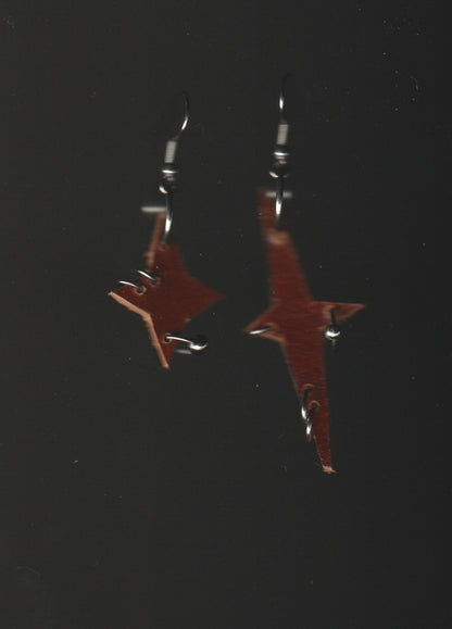 leather earrings no.1