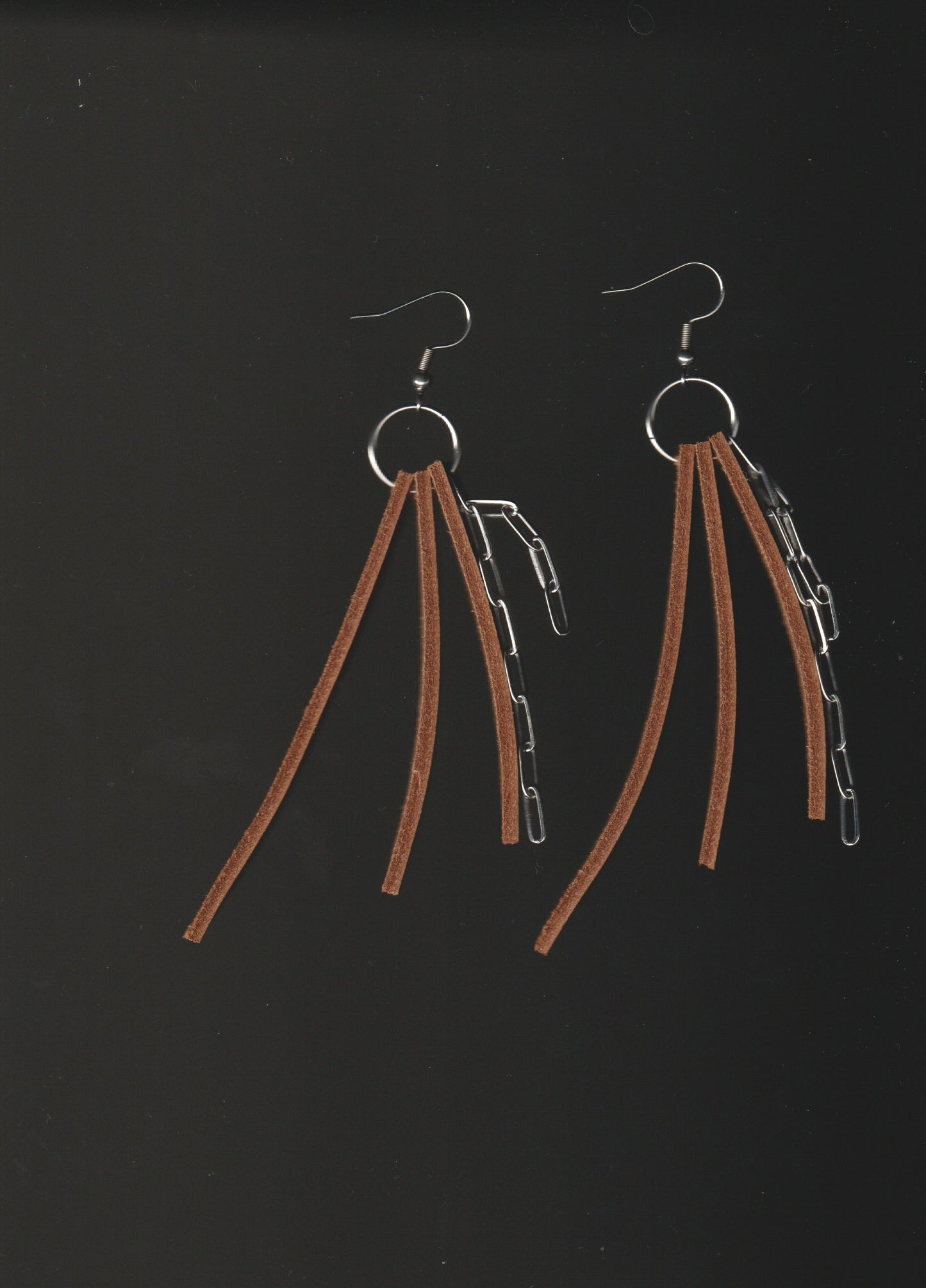 leather earrings no.2