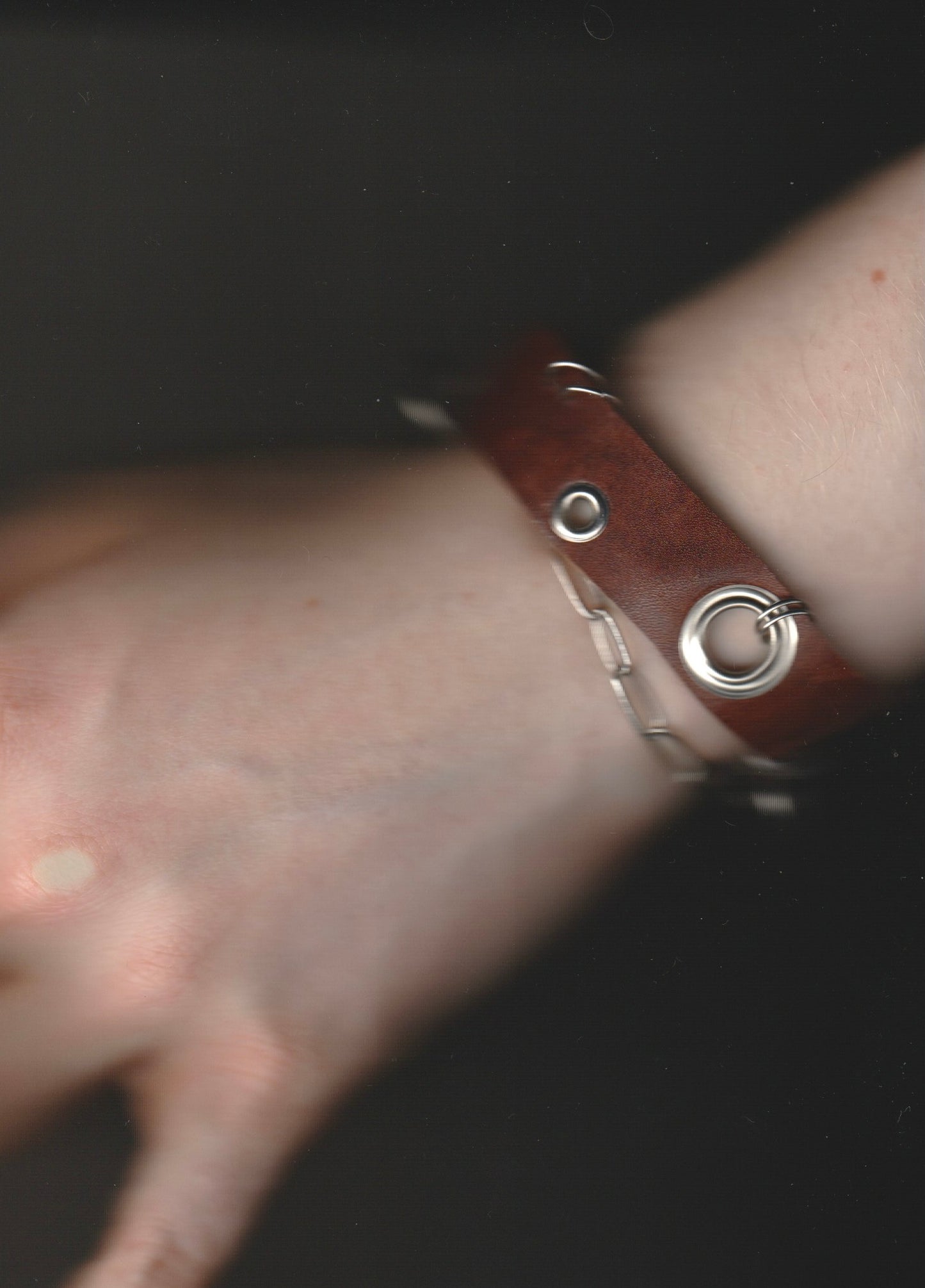 leather bracelet